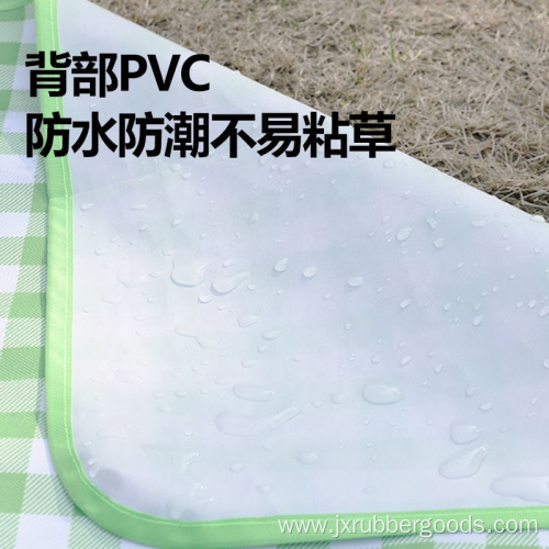 600D Oxford cloth PVC folding hand-held picnic mat